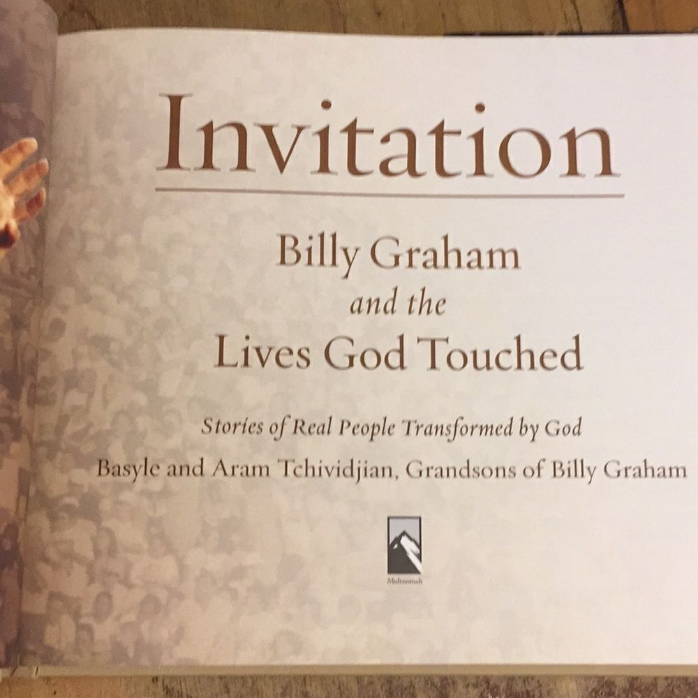 Billy Graham Hardback Book - Picture 6 of 6